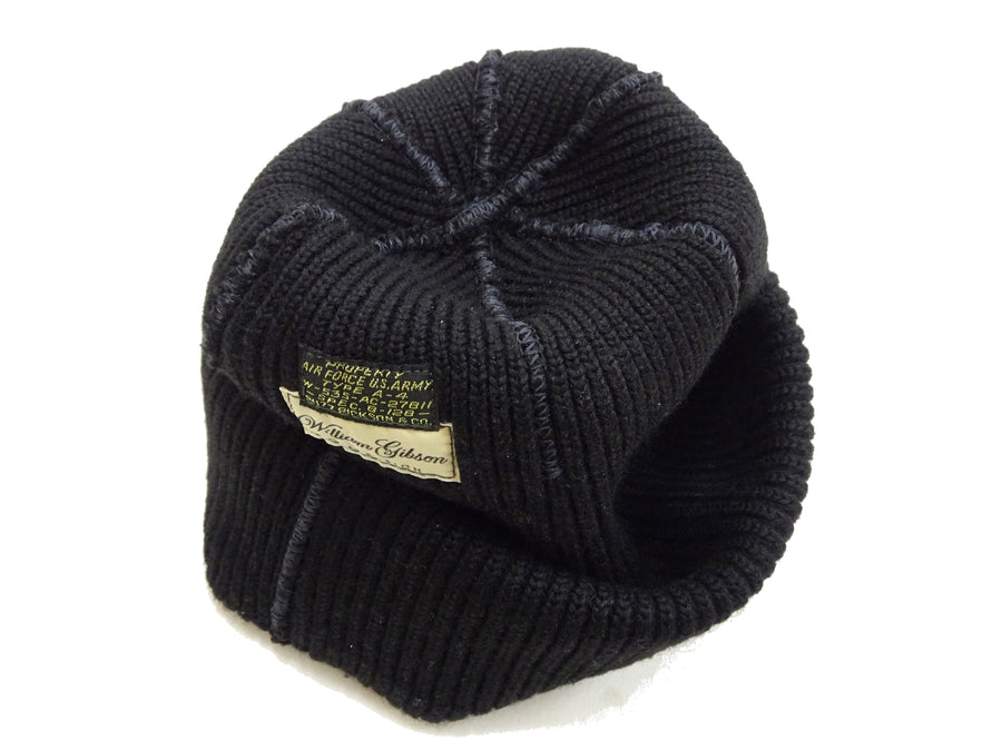 Buzz Rickson William Gibson Men's Plain Wool Knit Cap - U.S. Army