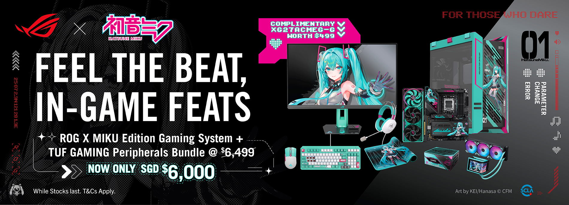 Pre-Orders are Open: Secure your ROG x Hatsune Miku Edition PC