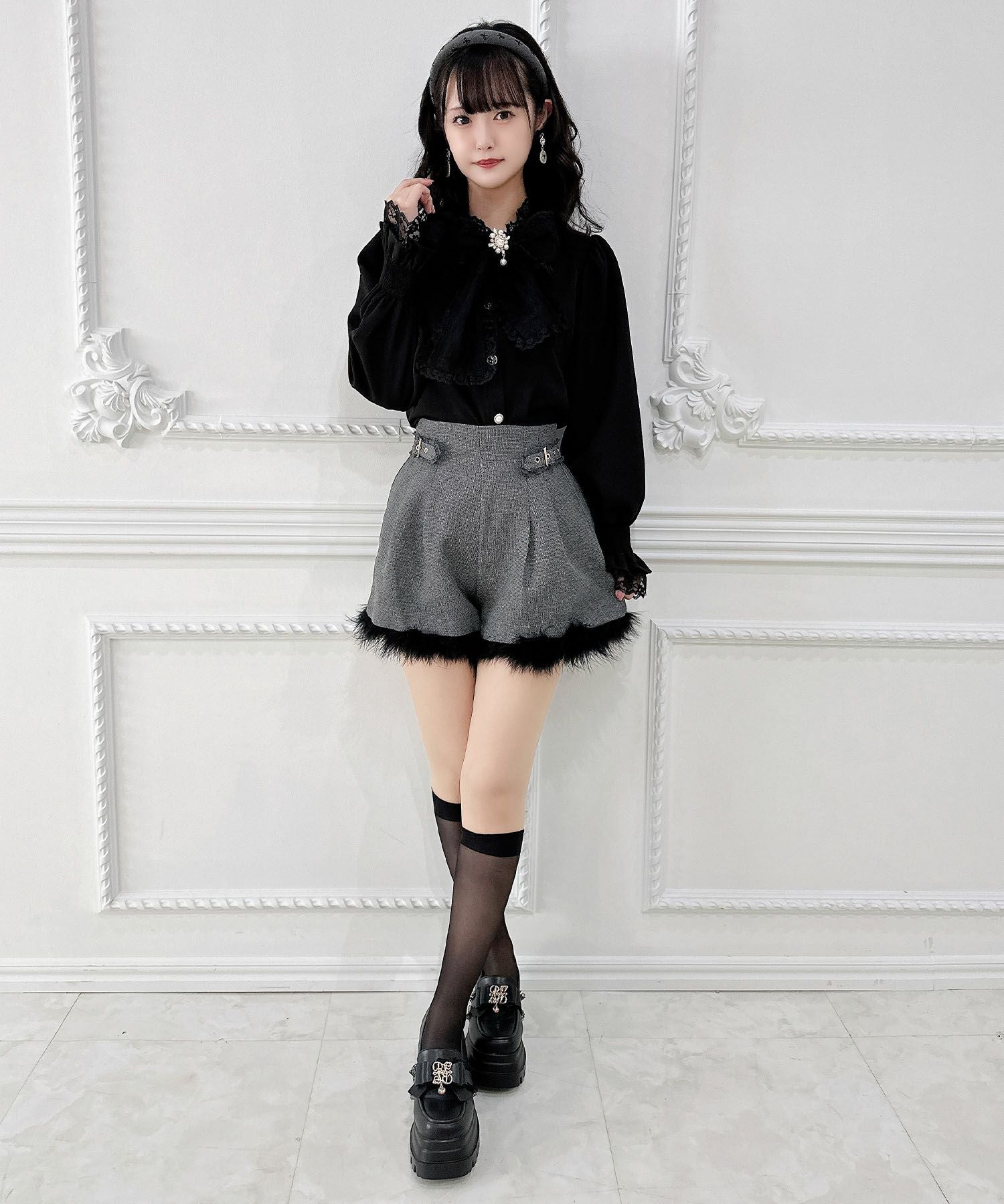 ファーショートパンツ | Rlab store