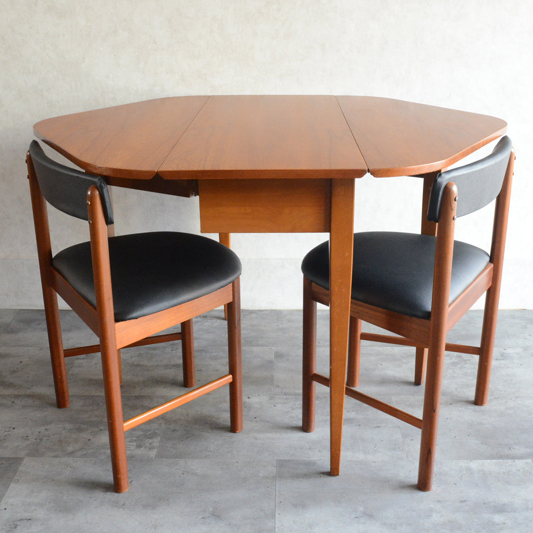 ミッドセンチュリーヴィンテージ ゲートレッグ ダイニングテーブル04