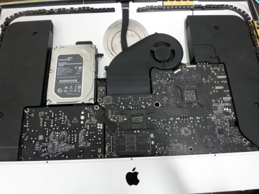 新iMac Late 2012 電源が急に落ちる 修理しました。 - パソコン修理