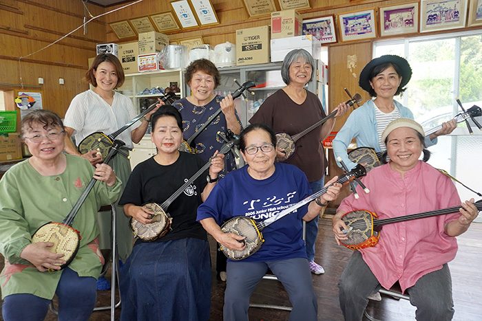 大宜味・津波で三線クラブ 習いたい、広めたい 希望一致 沖縄
