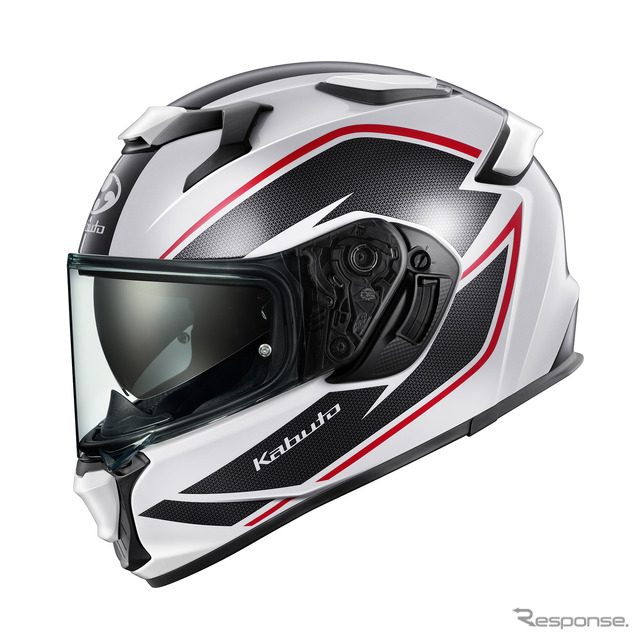 オージーケーカブトのフルフェイス『カムイ5』に新グラフィック