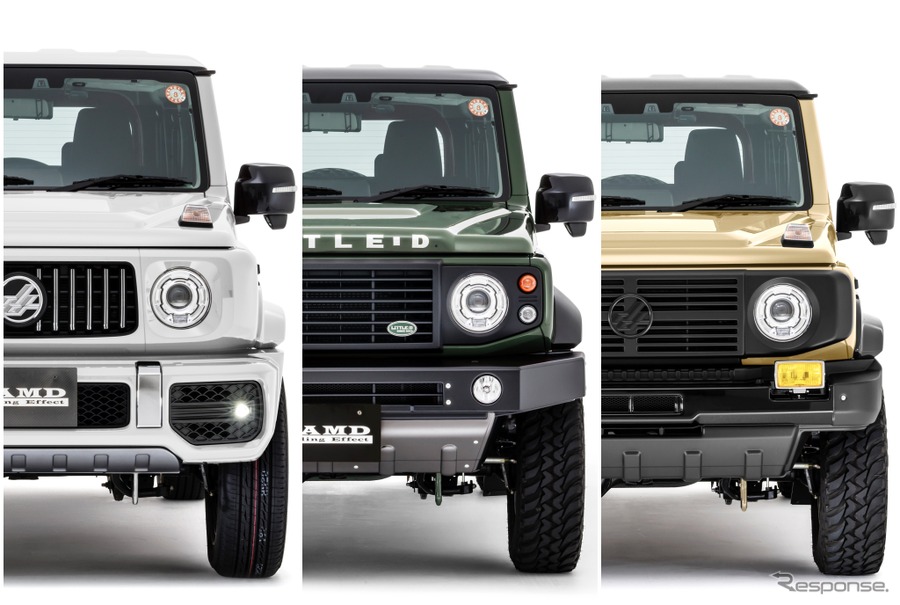 ダムドから『ジムニーノマド』用のボディキットが3種登場！『ジムニー