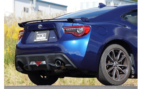 ステンレスマフラー最軽量！『86／BRZ』専用「HKSハイパワーSPEC-L2