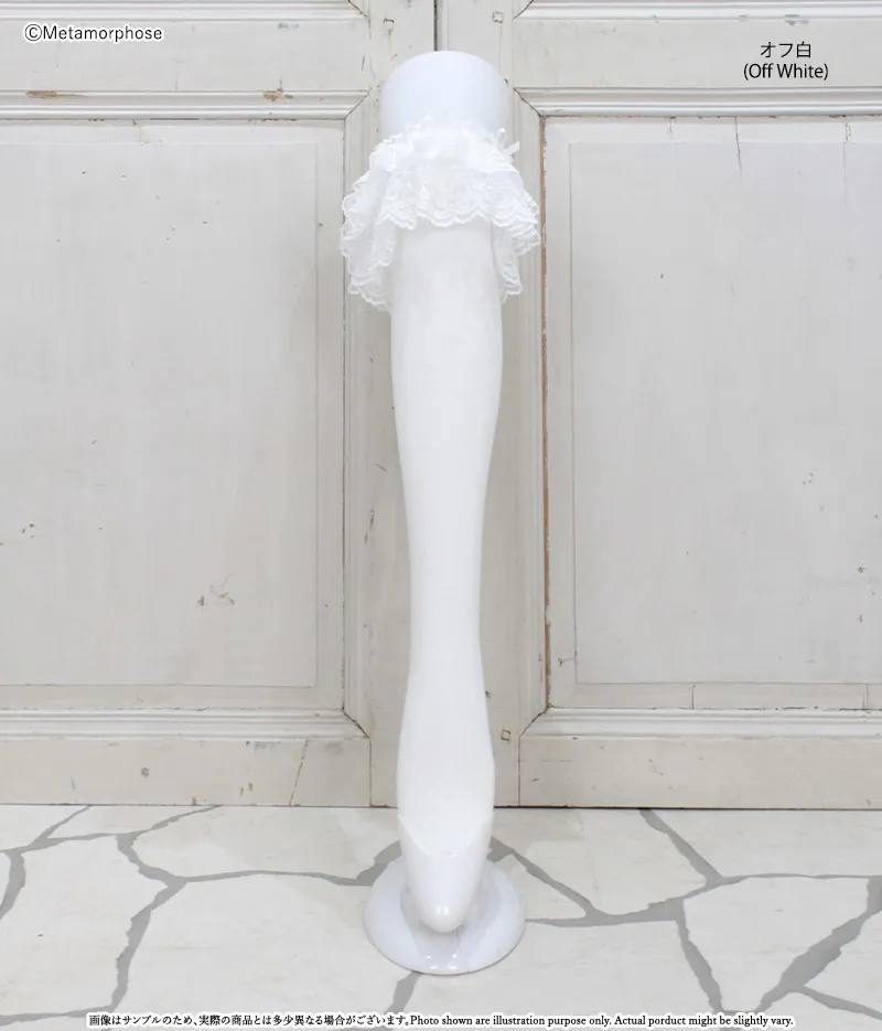 ラッセルレースオーバーニー | metamorphose temps de fille - gothic