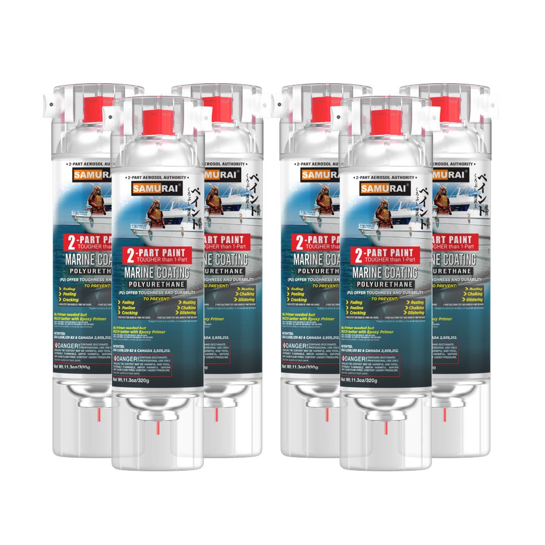 Samurai 2-Part Paint Marine Coating Matte Polyurethane (PU
