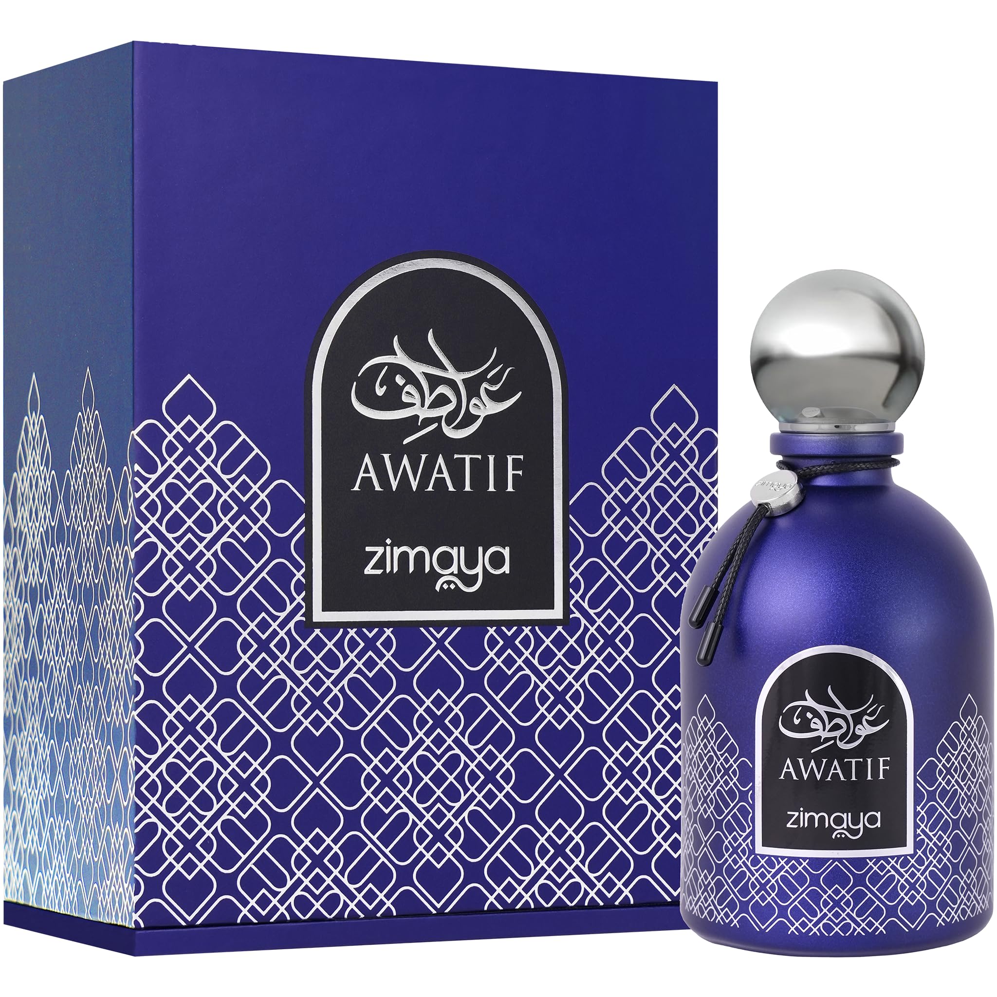 Zimaya Awatif Blue Perfume For Men EDP 100ml – samawa perfumes