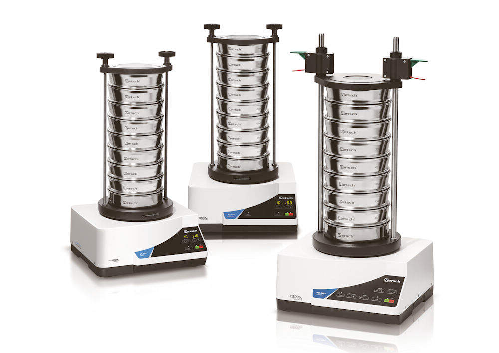 電磁式ふるい振とう機 AS200デジットcA セット｜総合的理化学