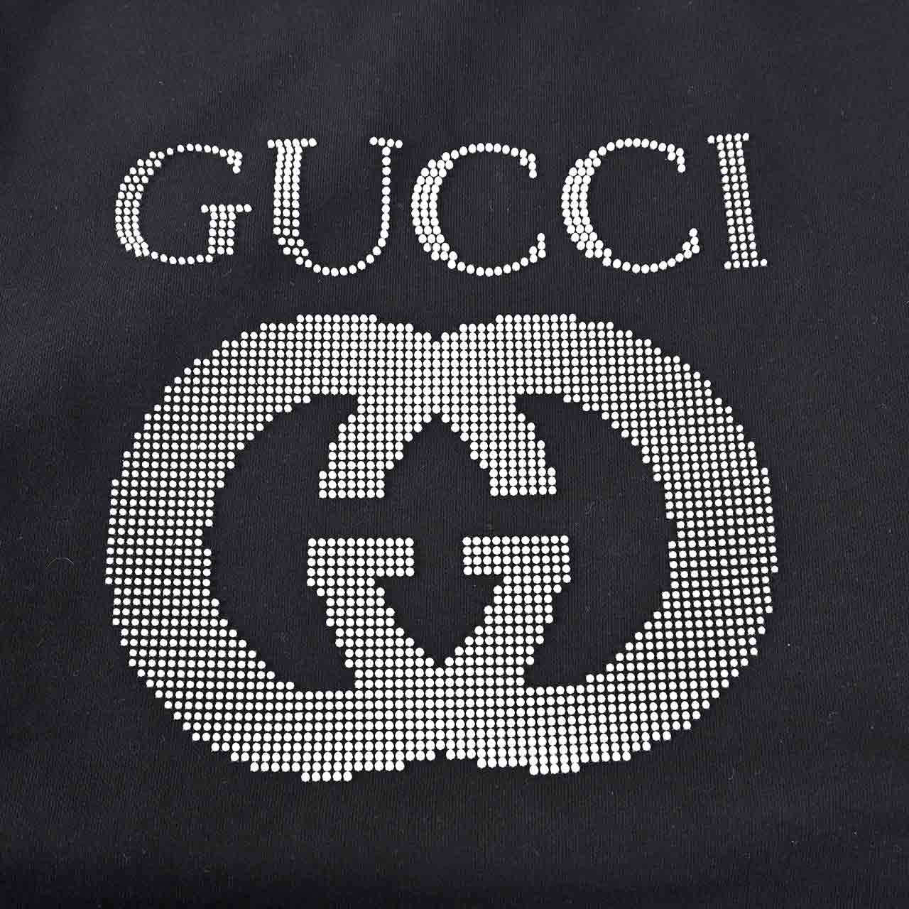 グッチ GUCCI トレーナー 784413 XJGQC 1043 ブラック 2024AW 2024年