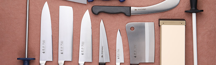 ハイカーボンステンレス鋼 勘所切付柳刃包丁 225㎜ 7.5寸 二本セット