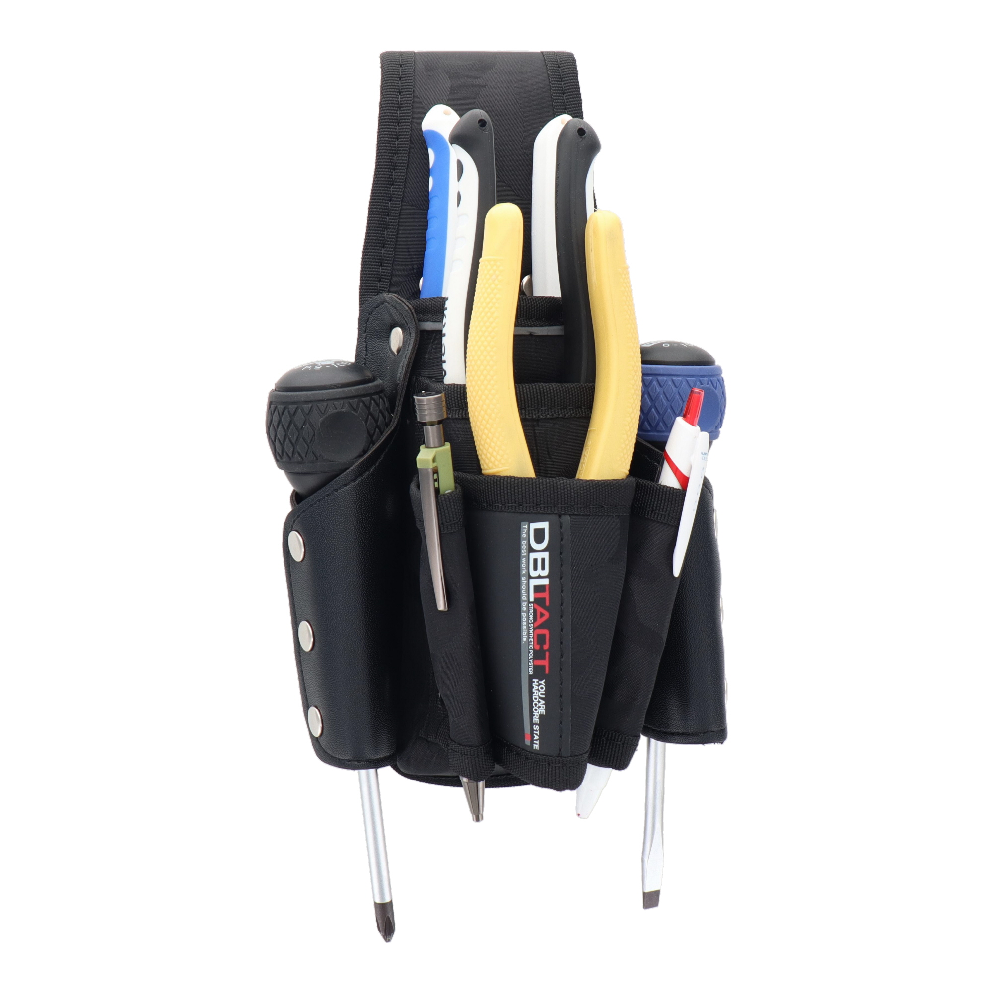 DT-TS-16-BK 作業ベルト・収納袋 工具ケース ツールサック7P｜株式