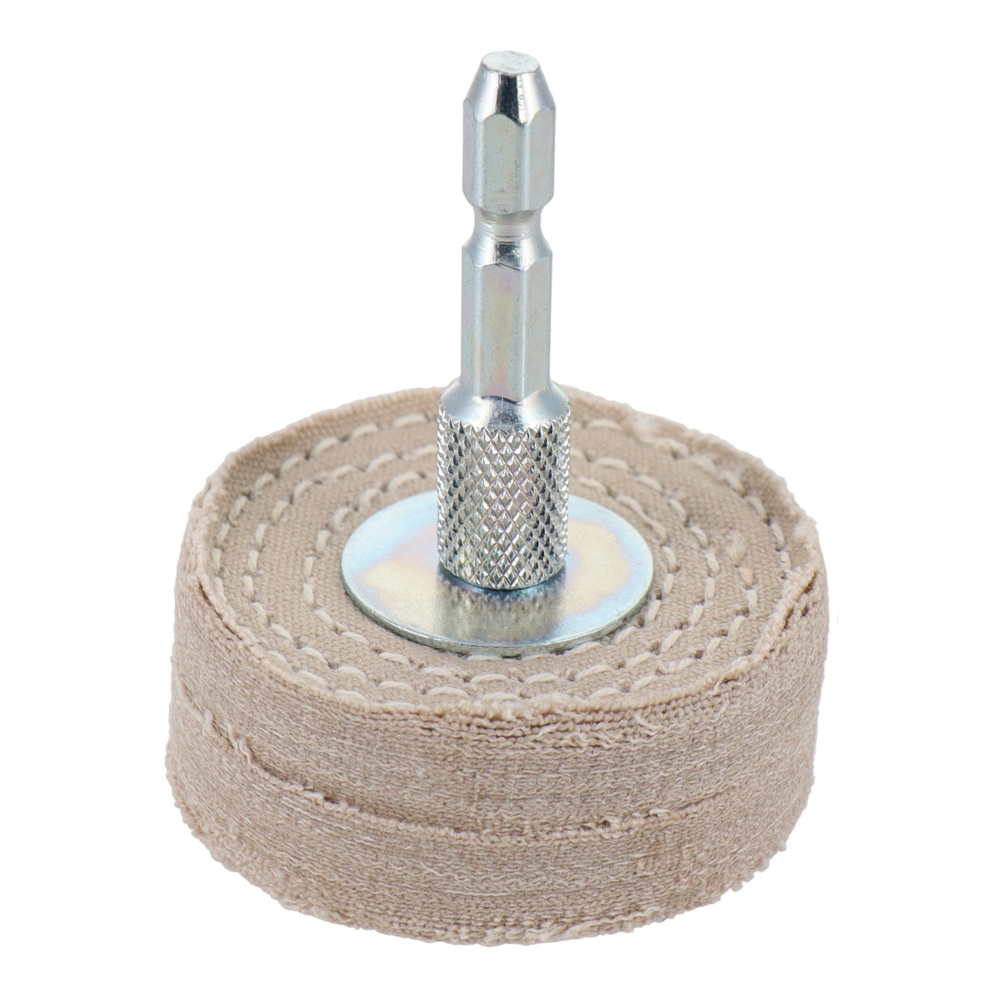 HAS6-50 切削・研磨 バフ・研磨剤 六角軸軸付ステンレス研磨用バフ