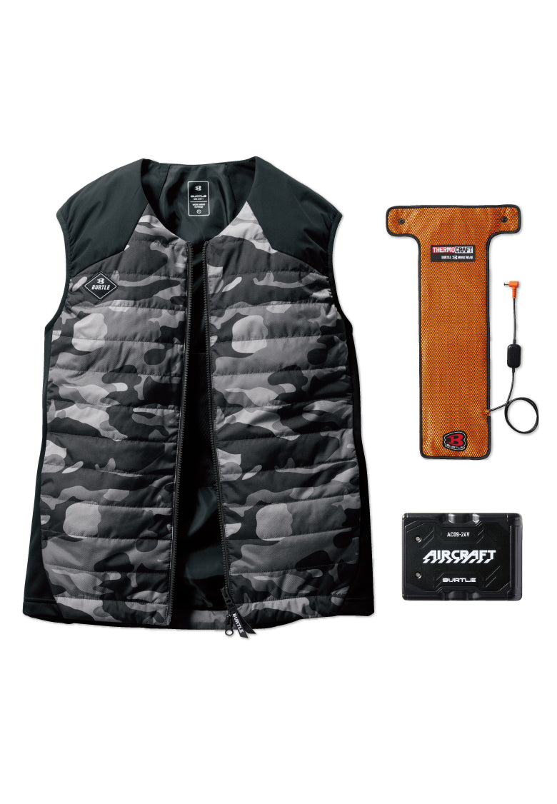 TC500 電熱ベストセット】 バートル 3214ベスト サーモクラフト 電熱