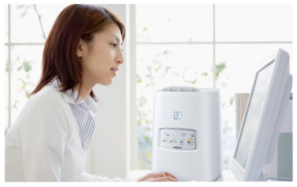 保湿器 加湿器 コロナ ミスト ナノサイズ マイナスイオン 美容 エステ