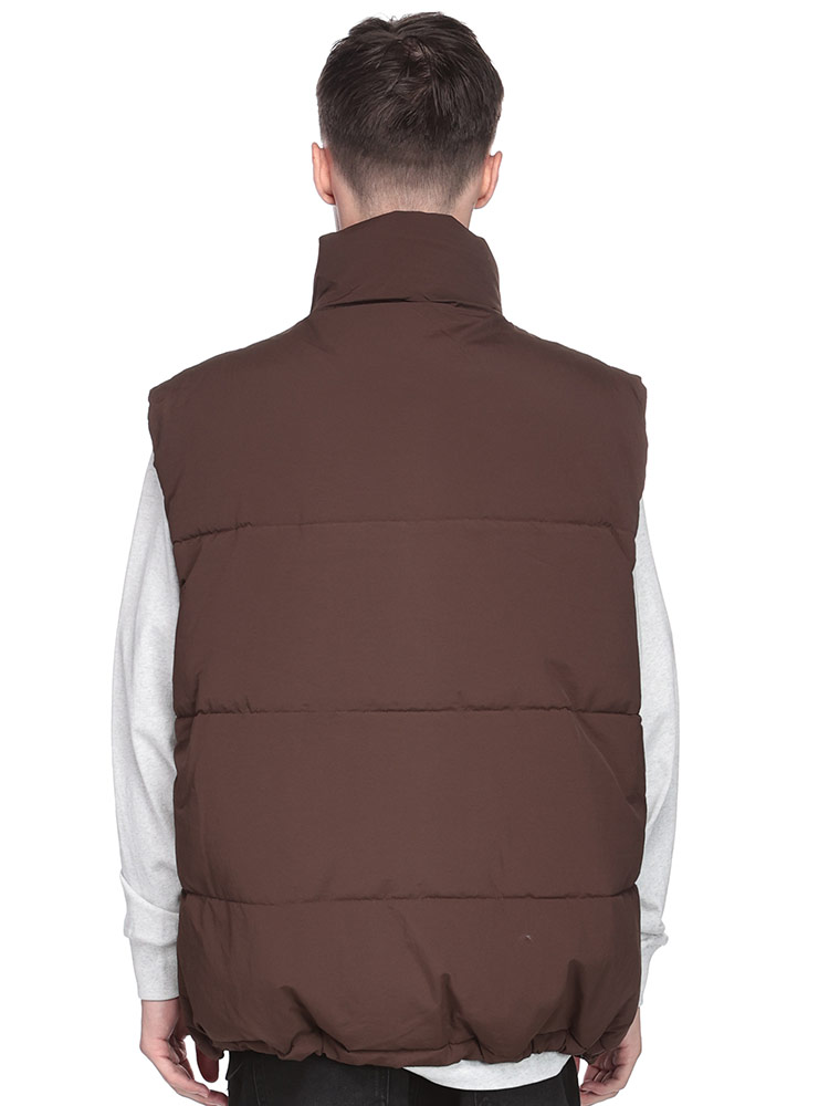 SAKAZEN (サカゼン) ナイロン タスラン フルジップ 中綿ベスト WIT303