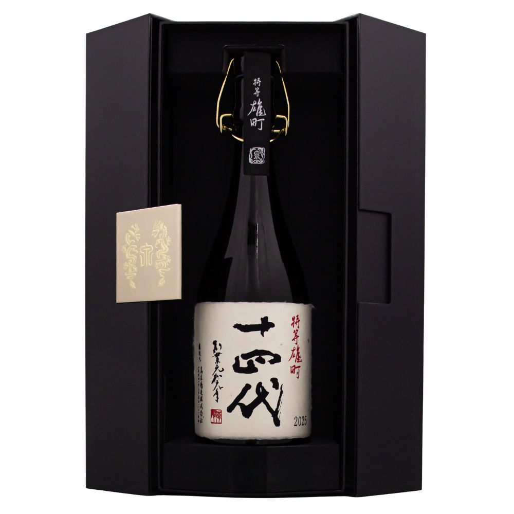 十四代 特等雄町 雫取り斗瓶囲い大極上諸白酒 720ml 専用化粧箱付 高木