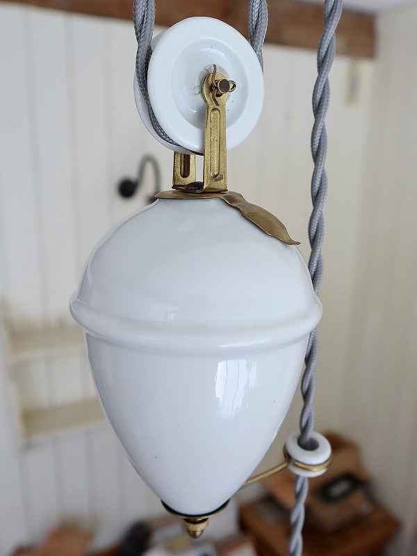 フランス滑車付きペンダントはかわいいアンティークネットショップ