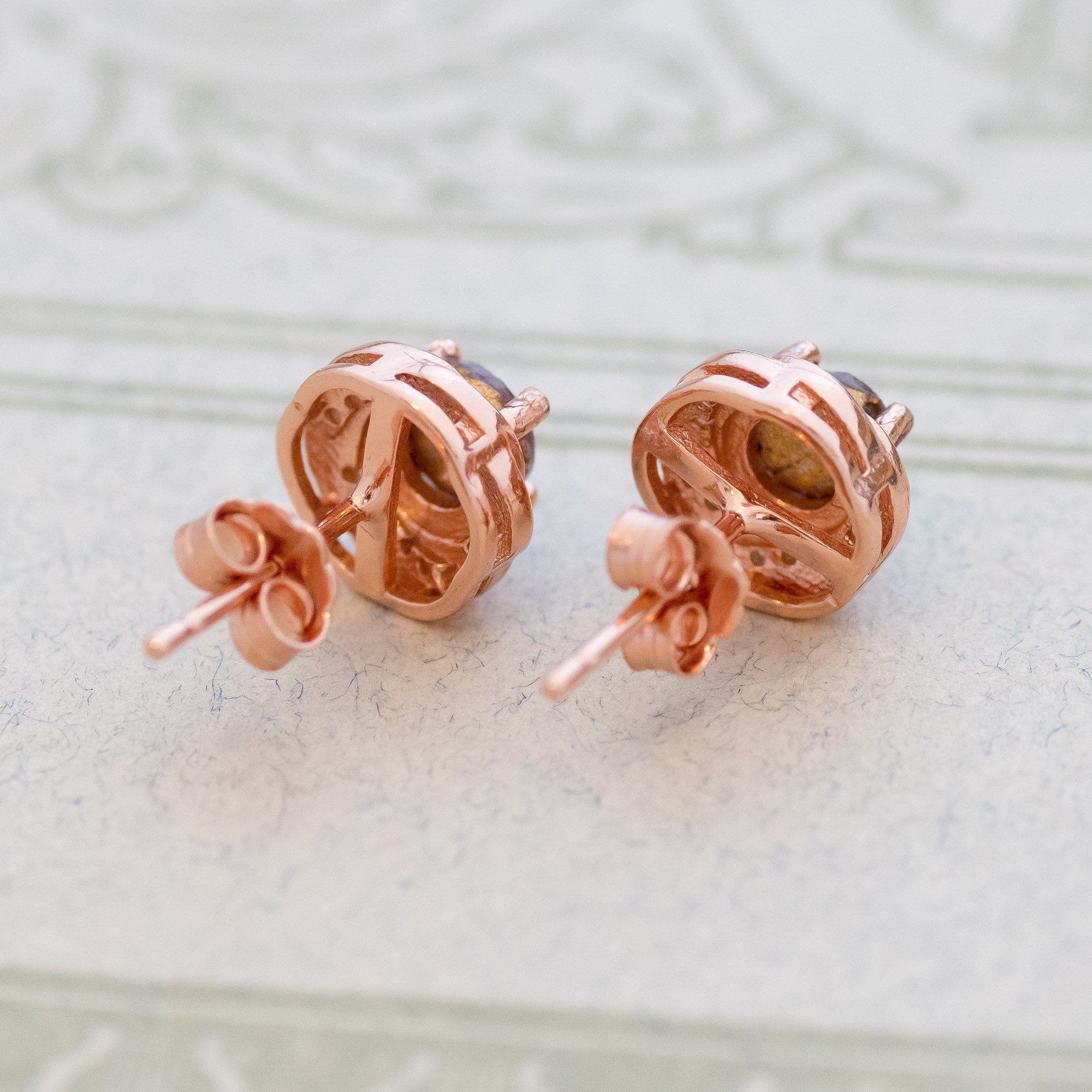 アンティークサフィレットピアス