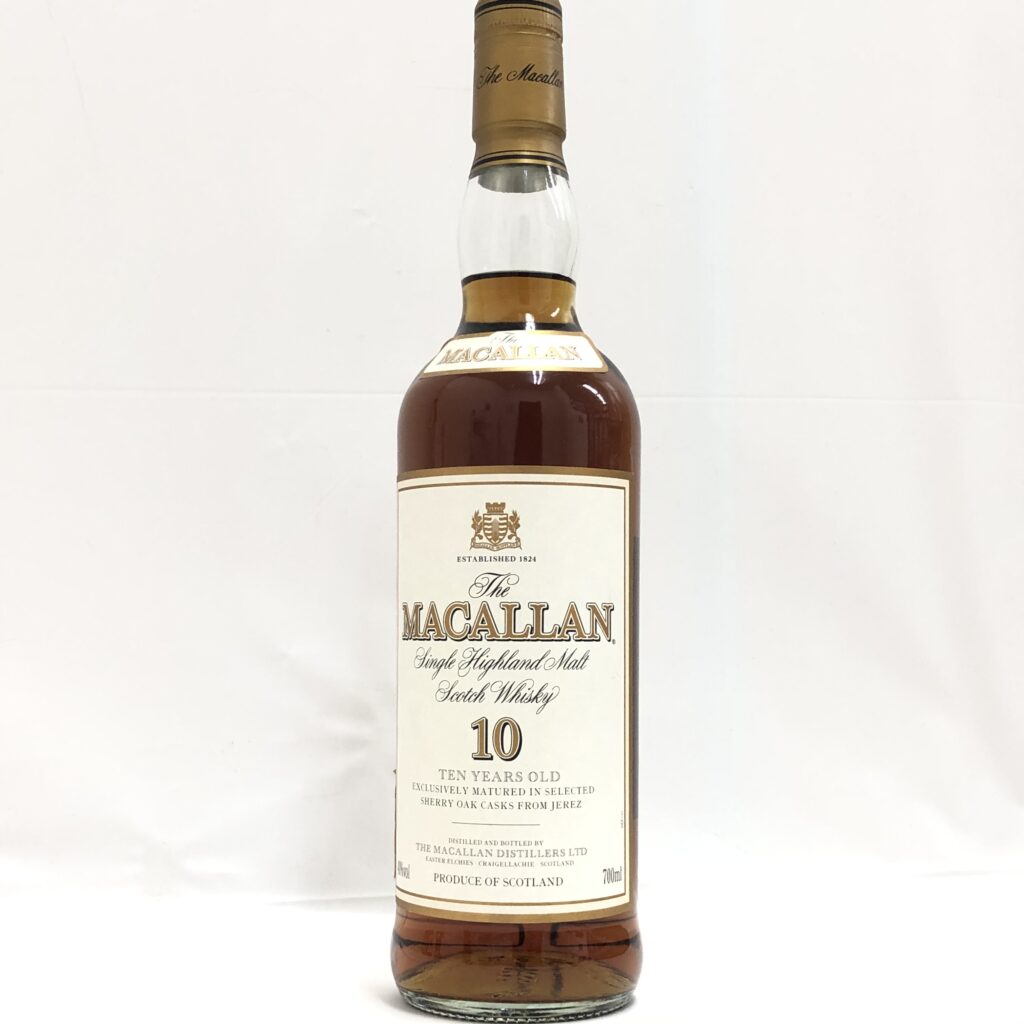 The MACALLAN（マッカラン）10年 旧ボトルの買取実績 | 買取専門店さすがや