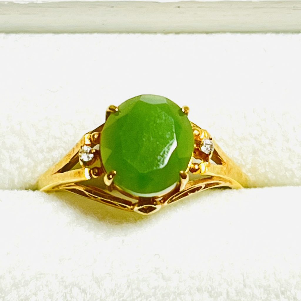 K18/18金 翡翠 リング 指輪の買取実績 | 買取専門店さすがや