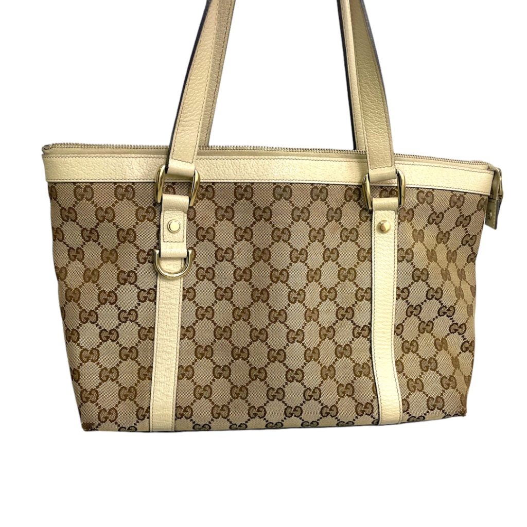 GUCCI GGキャンバス×レザー トートバッグの買取実績 | 買取専門店さすがや