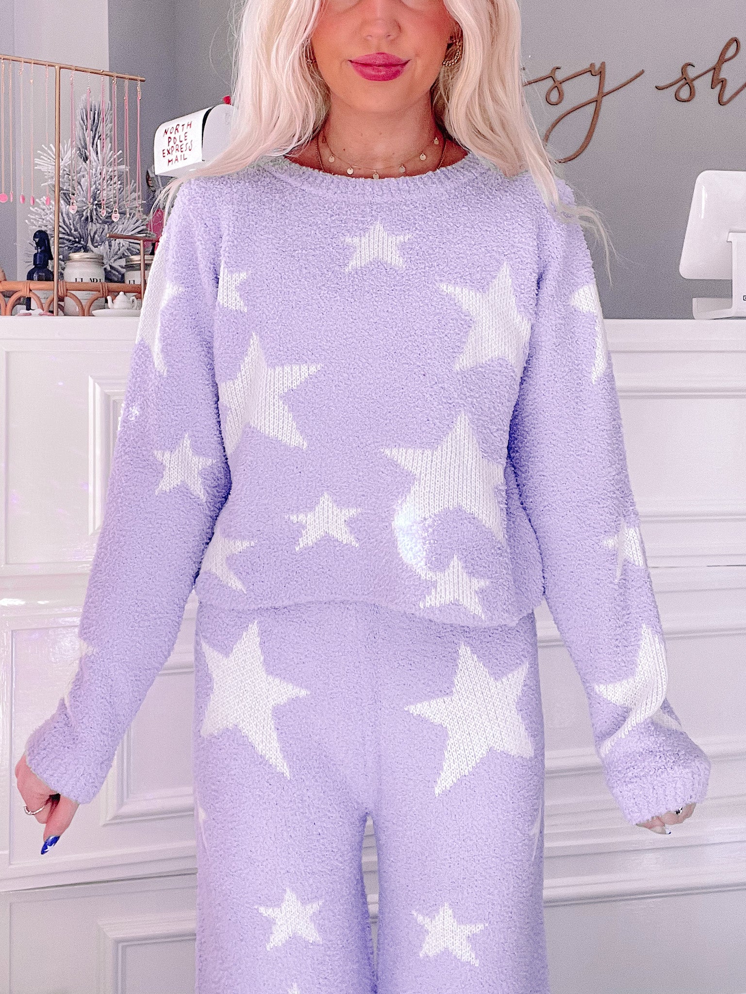 Cuddle in the Clouds Lilac Star Pajamas | Sassy Shortcake