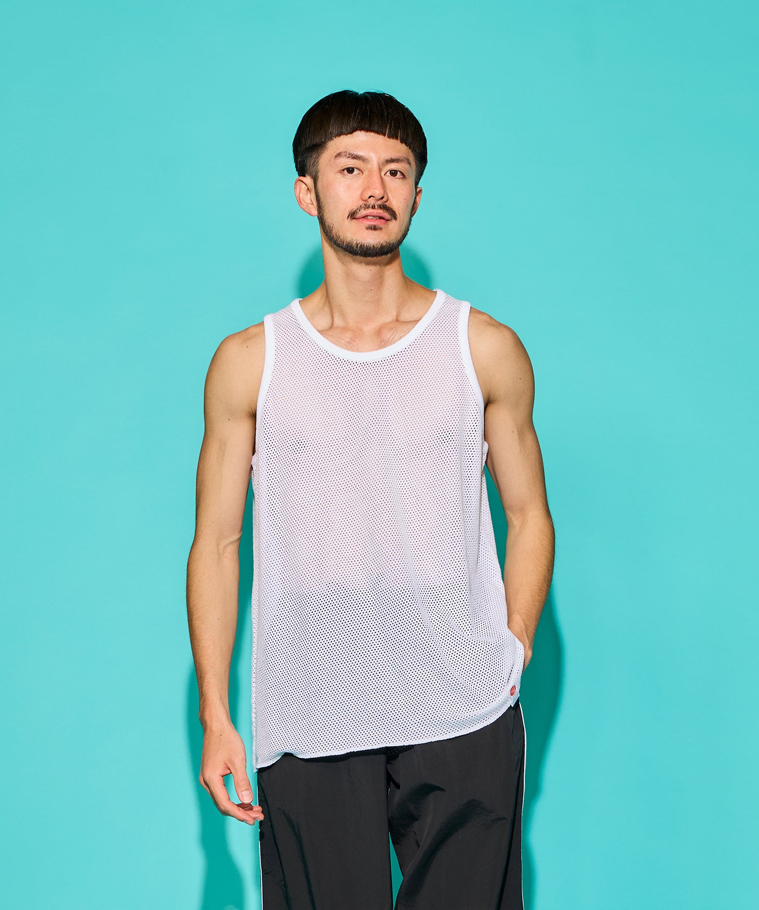 WALLA WALLA SPORT【ワラワラスポーツ】 - COTTON MESH TANK TOP