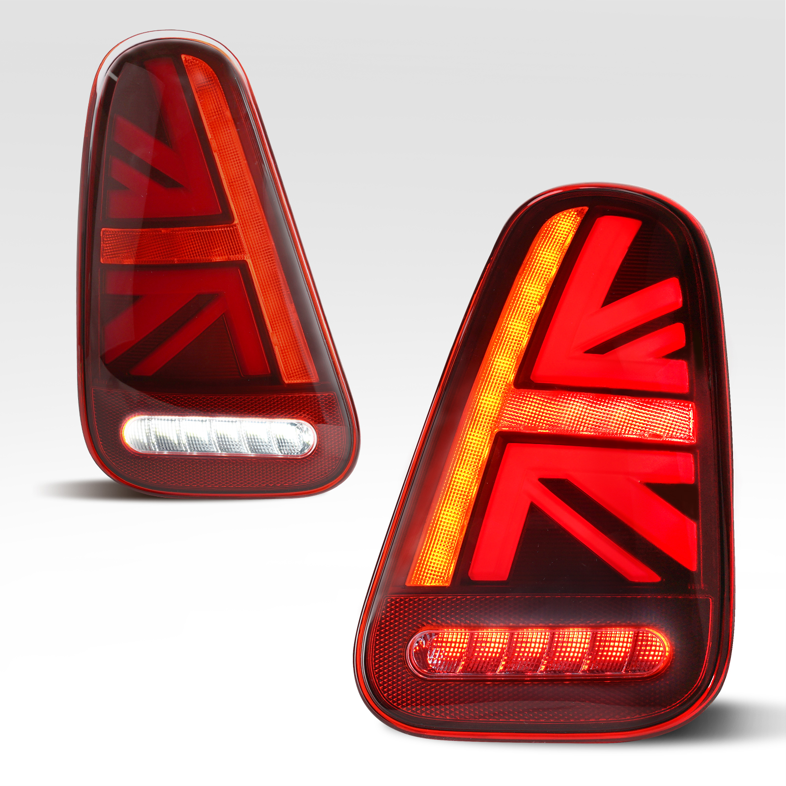 2000-2006 Mini Cooper R50 R52 R53 LED Tail Light - Red Lens