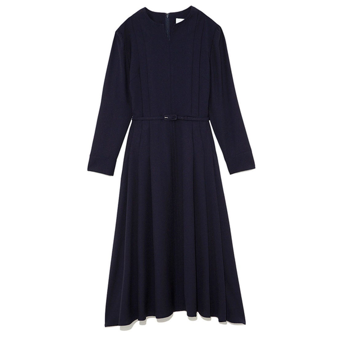 セルフォード CELFORD バックサテンタックワンピース （ダークネイビー