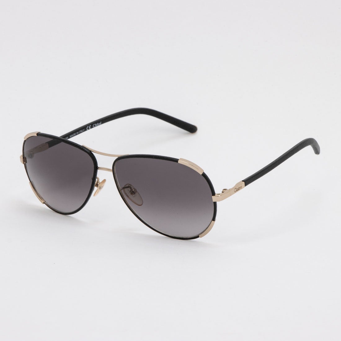 クロエ Chloe サングラス レディース メンズ （ゴールド/ブラック