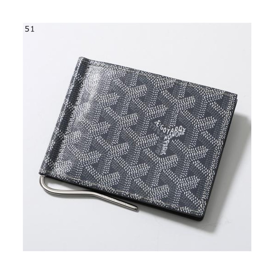 ゴヤール GOYARD GOYARD 二つ折り財布 SAINT THOMAS マネークリップ