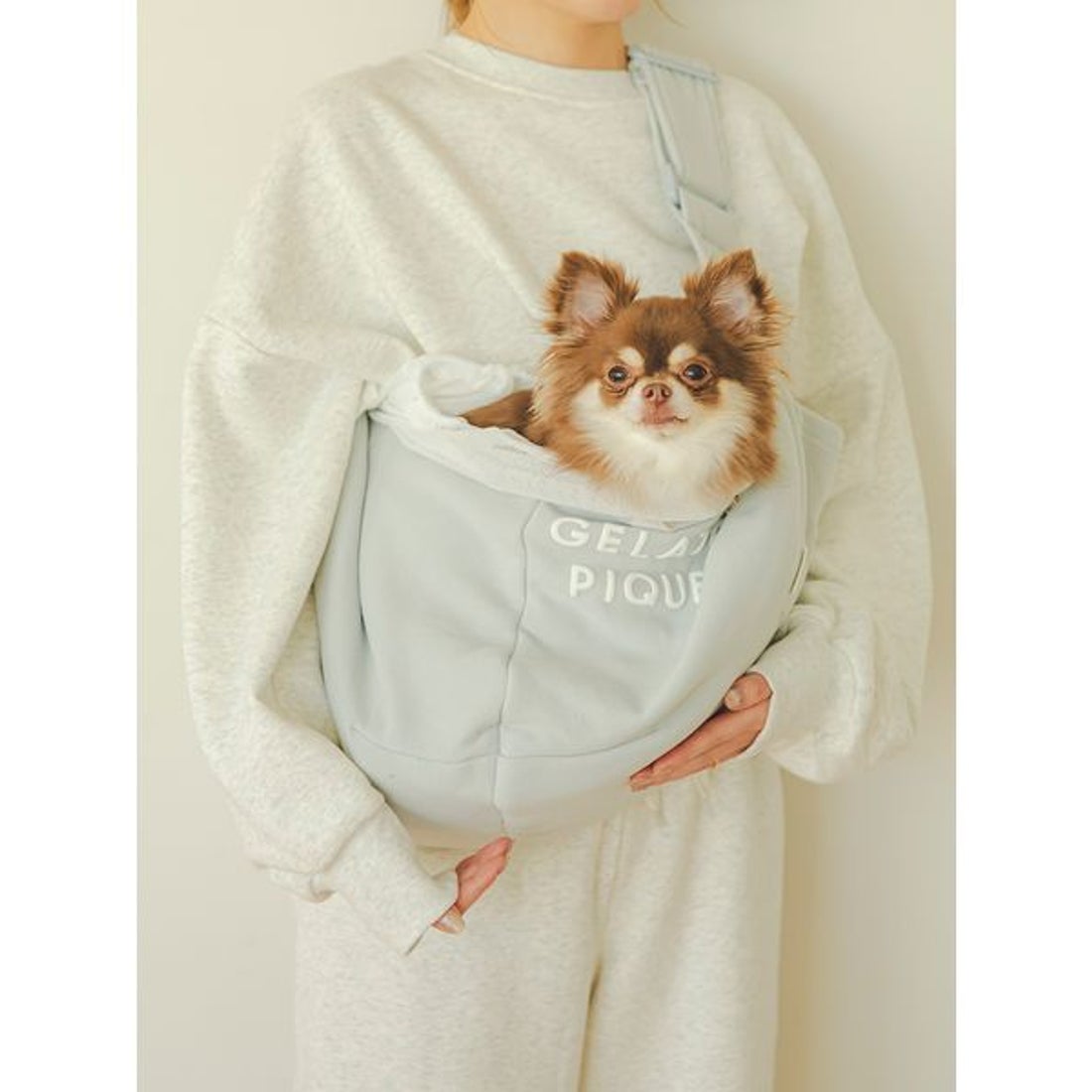 ジェラートピケ gelato pique 【CAT&DOG】裏毛スリング 【返品不可商品