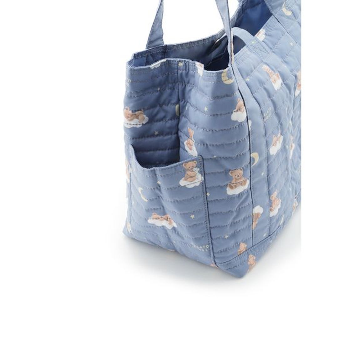 ジェラートピケ gelato pique dreamy bear柄 ママバッグ （NVY） -靴