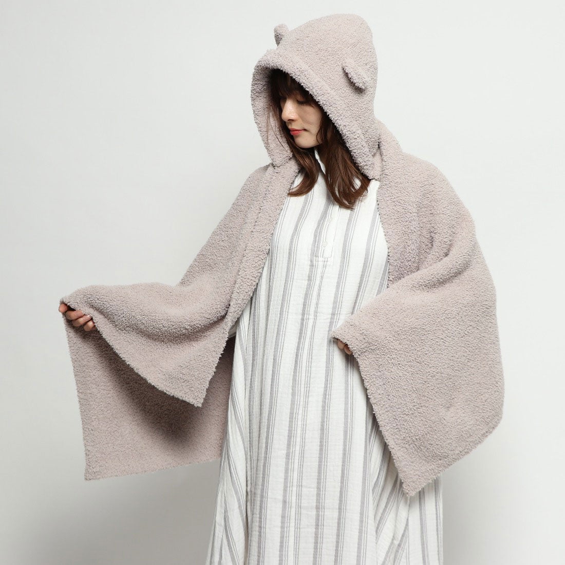 ジェラートピケ gelato pique bearブランケット （ベージュ