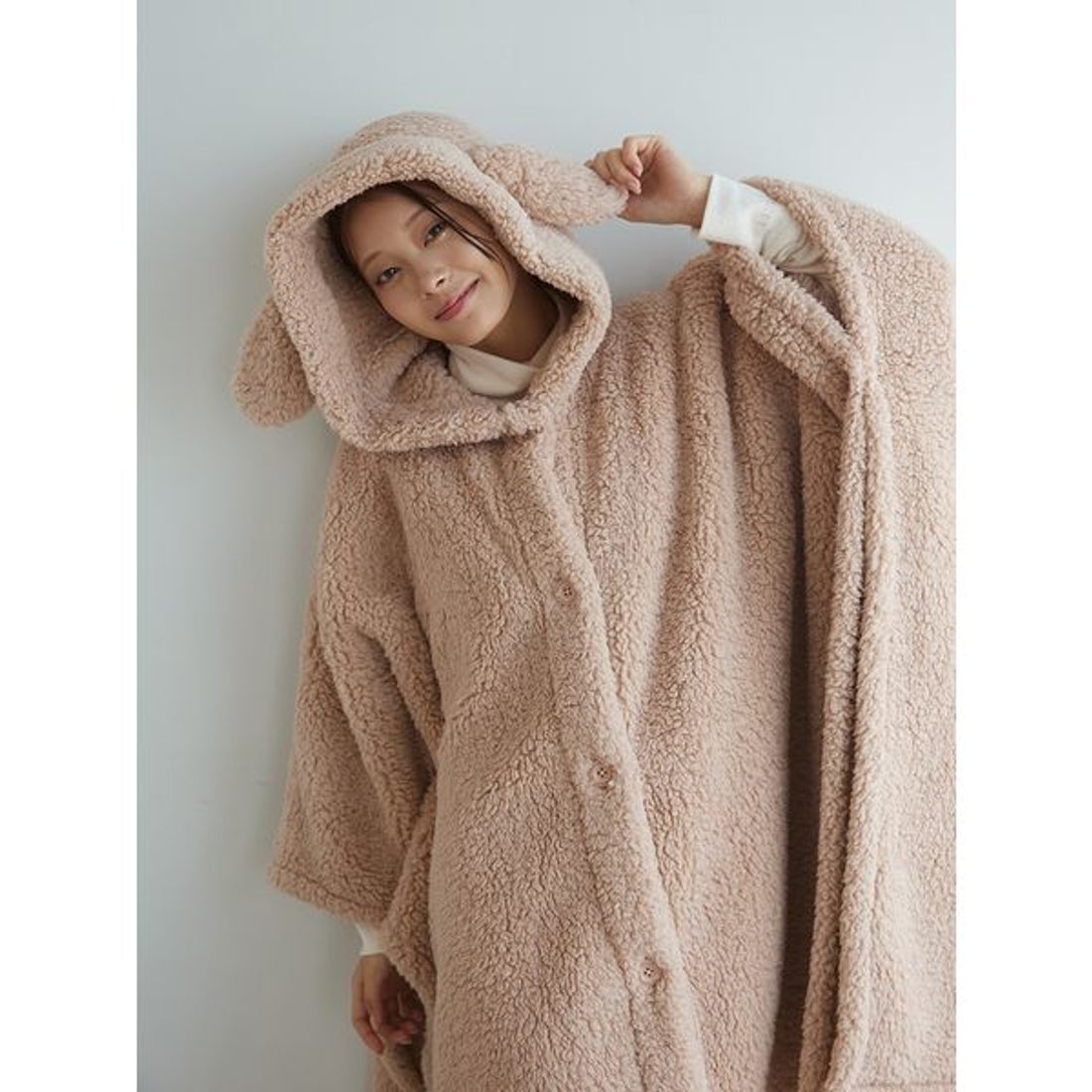 ジェラートピケ gelato pique 【Sleep】DOG / CAT 着る毛布 （BEG