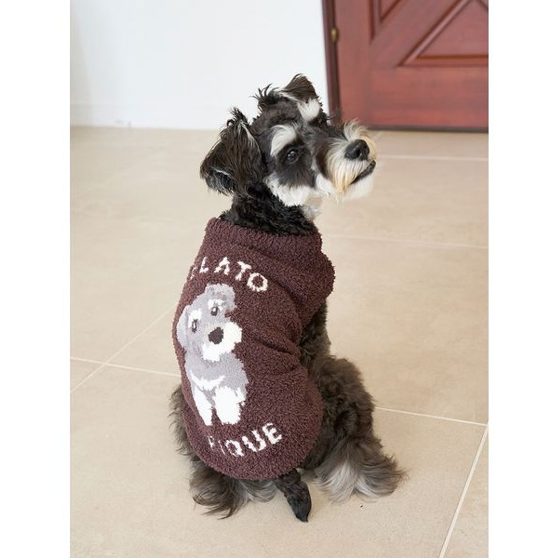 ジェラートピケ gelato pique 【CAT&DOG】ベビモコシュナウザー