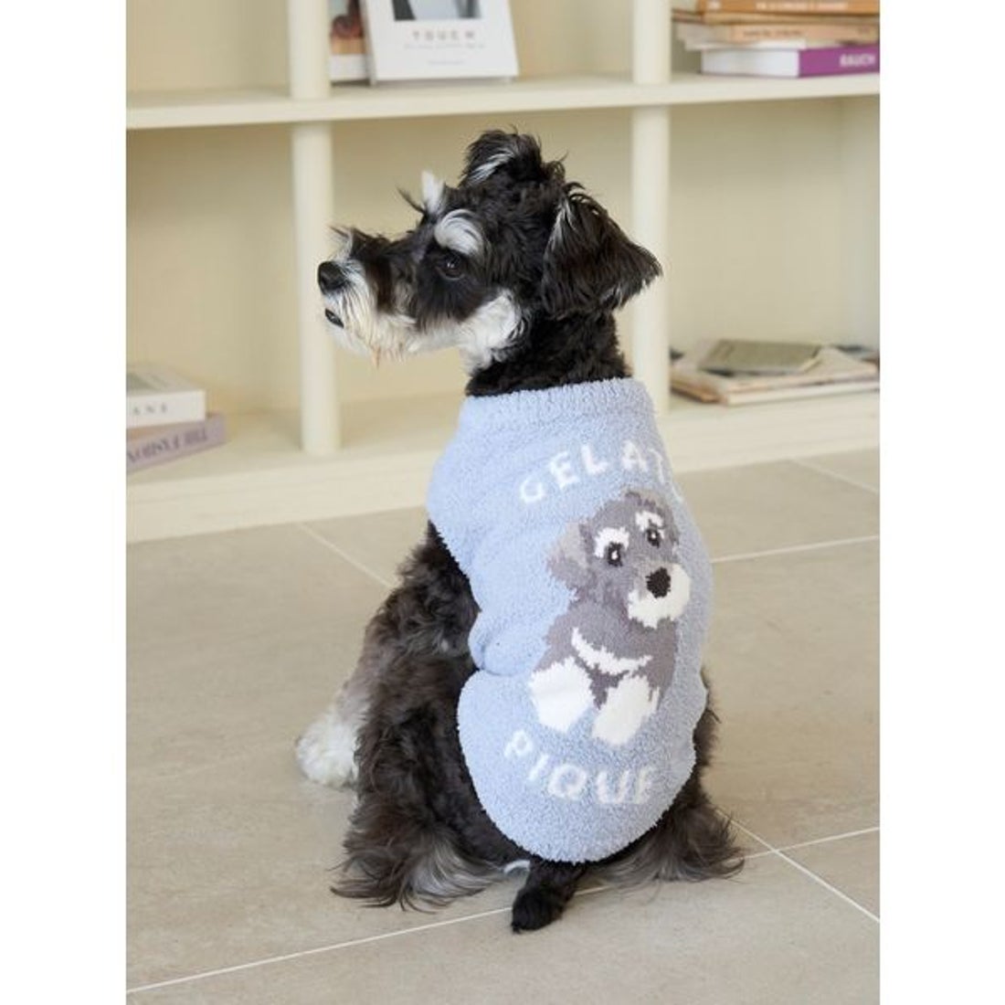 ジェラートピケ gelato pique 【CAT&DOG】ベビモコシュナウザー