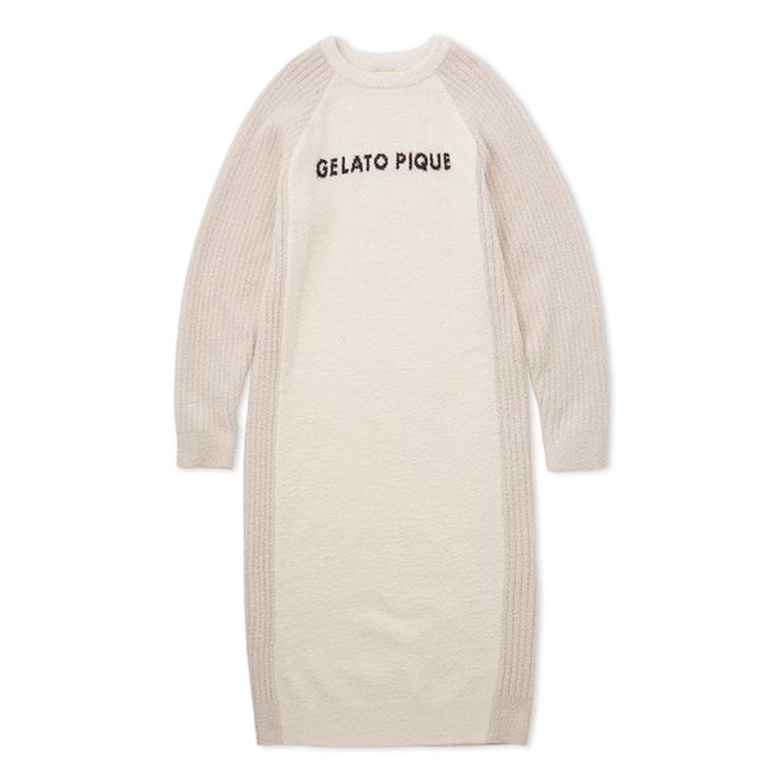 ジェラートピケ gelato pique ベビモコリブロゴジャガードワンピース