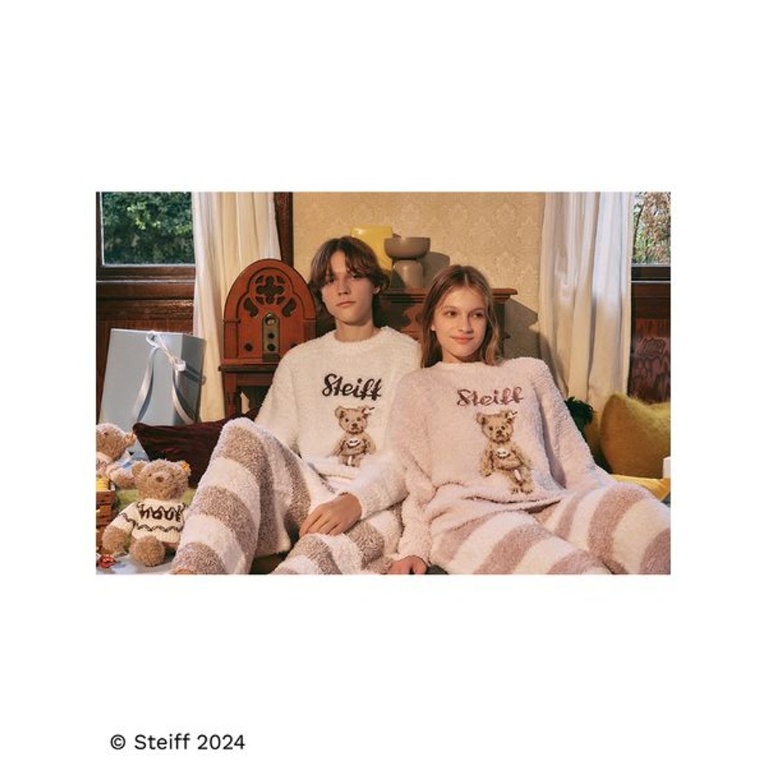 ジェラートピケ gelato pique 【Steiff】ジェラート2ボーダーロング