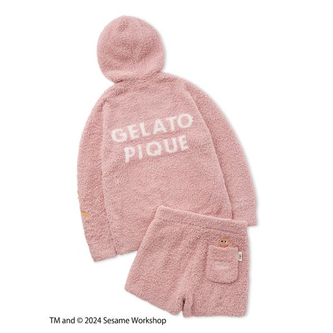 ジェラートピケ gelato pique 【SESAME STREET】エルモ パーカ