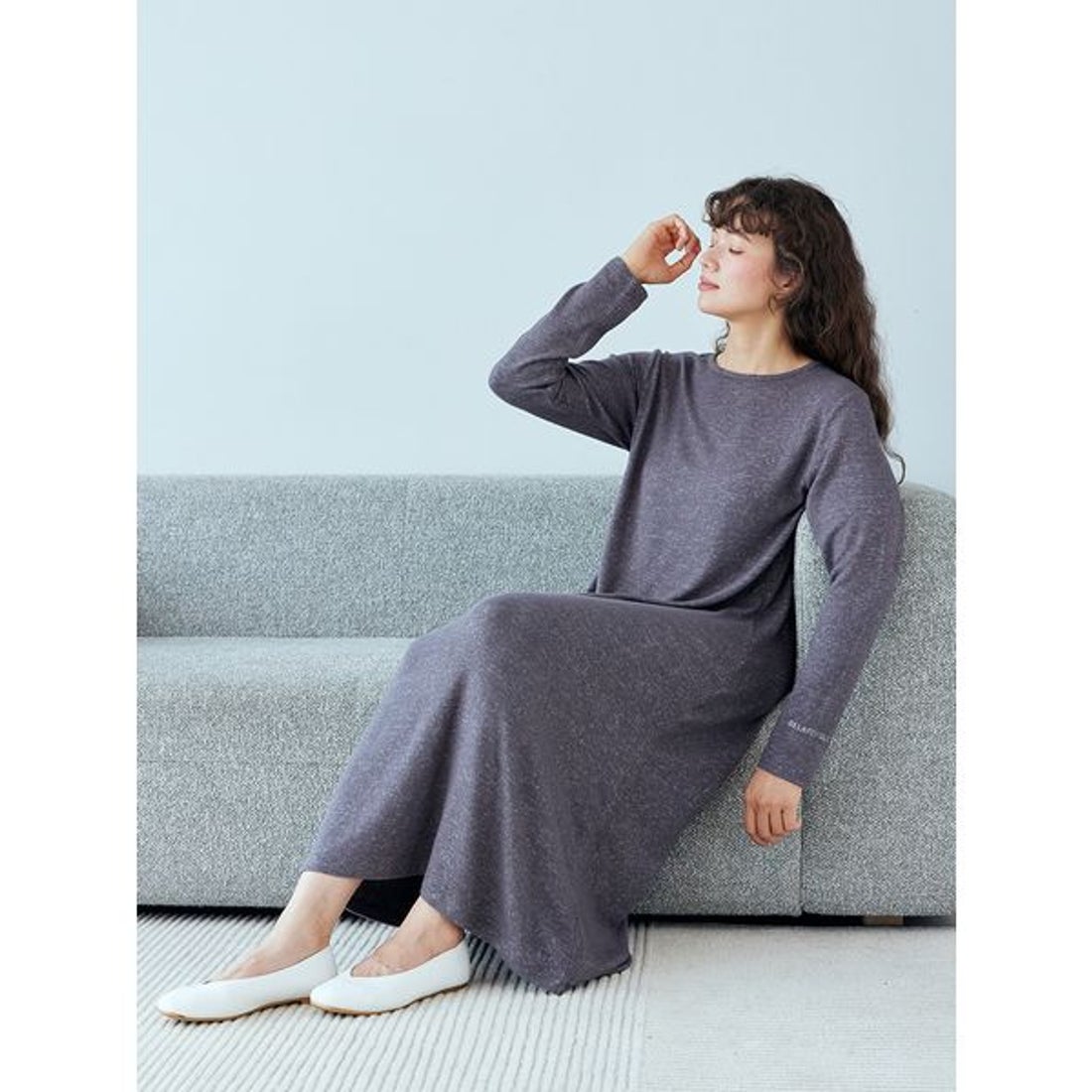 ジェラートピケ gelato pique スノーワンピース （DGRY） -靴