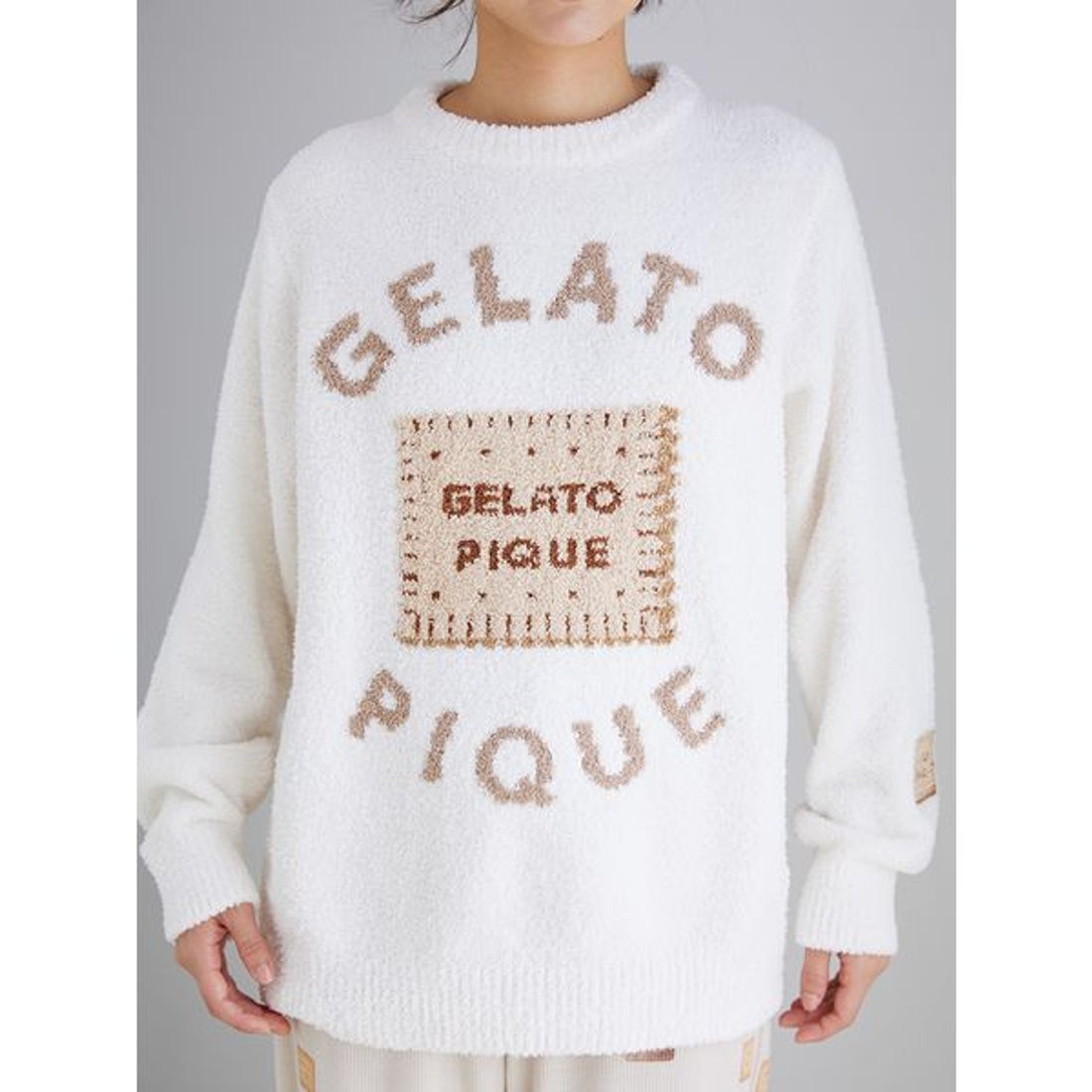 ジェラートピケ gelato pique パウダービスケットジャガードプル