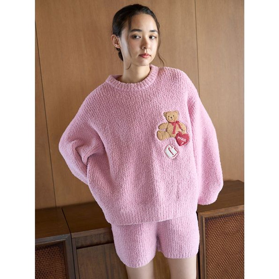 ジェラートピケ gelato pique ベビモコベアさがらプルオーバー （IVR