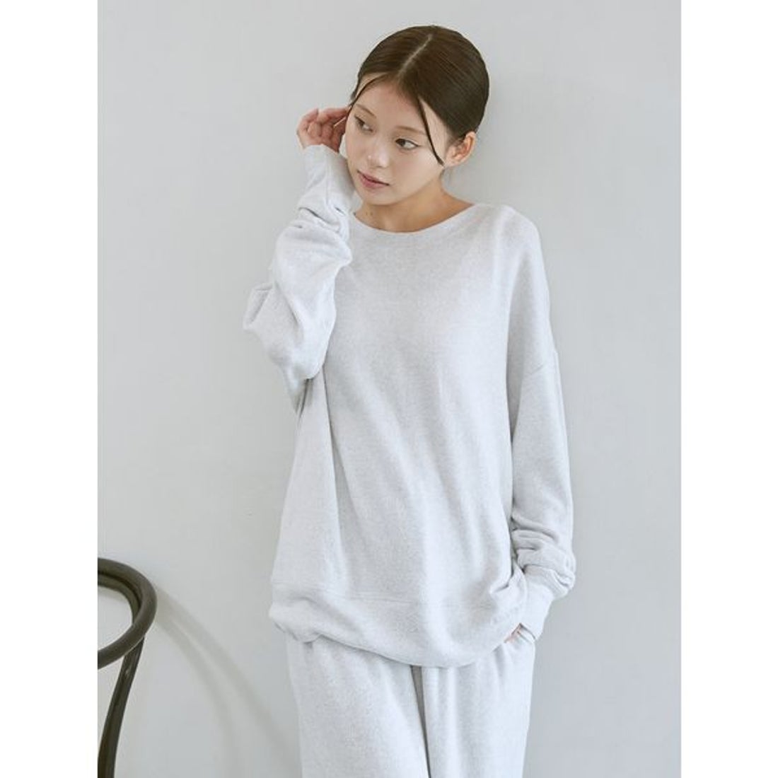 ジェラートピケ gelato pique スノープルオーバー （GRY