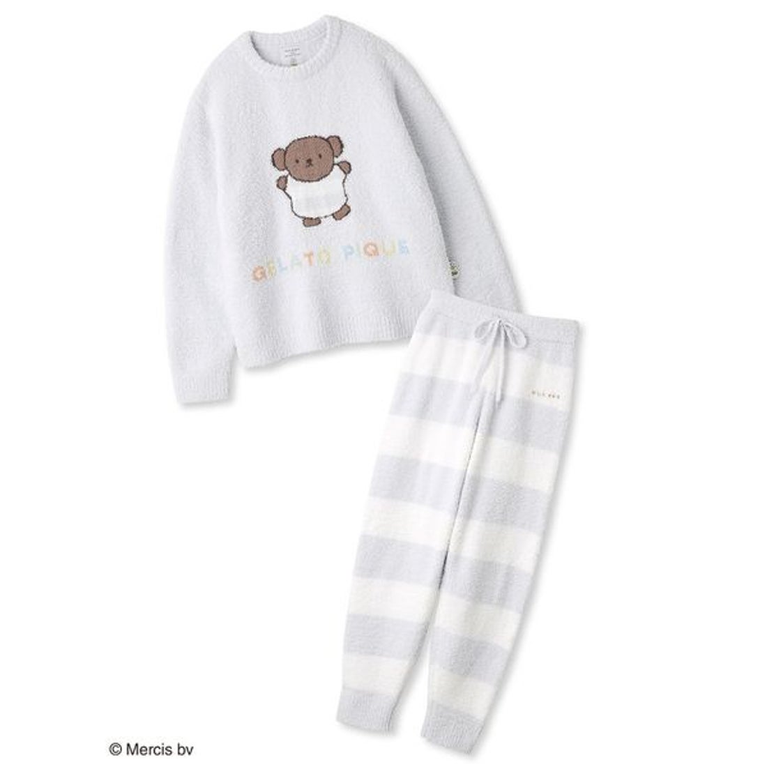 ジェラートピケ gelato pique 【Dick Bruna】ベビモコジャガードプル