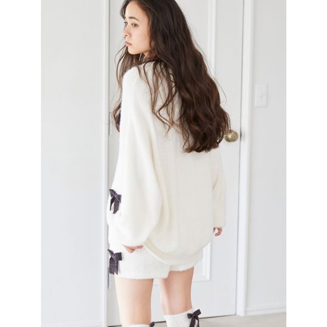 ジェラートピケ gelato pique リボンショートパンツ （OWHT