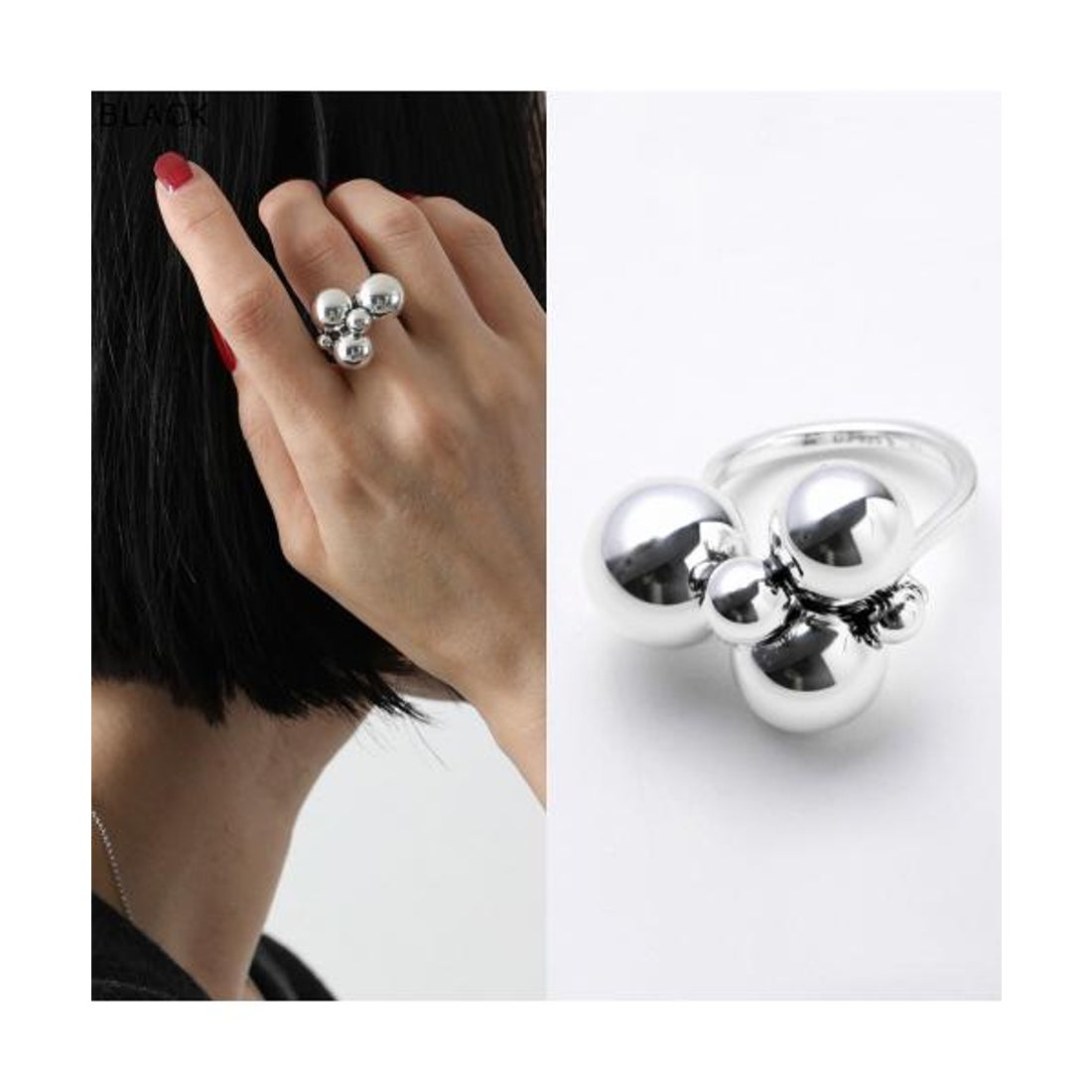 G375 ジョージジェンセン エコーン スターリングシルバー チーズ