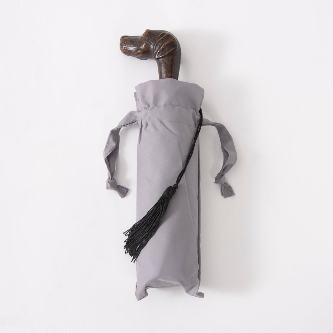 ギドゥジャン Guy de Jean 折りたたみ傘 Dog （Gris(グレー