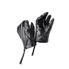 ディーハイゲン D.HYGEN Horse Leather ZIP Gloves （Black） -FASCINATE
